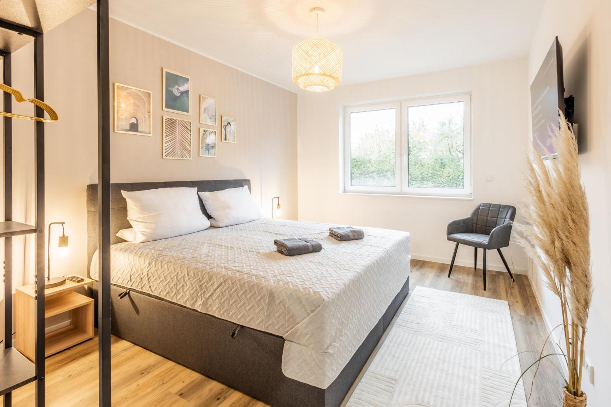 Premium Suite 02 I Smart-Tv I Terrasse I Wifi Hamm  Buitenkant foto