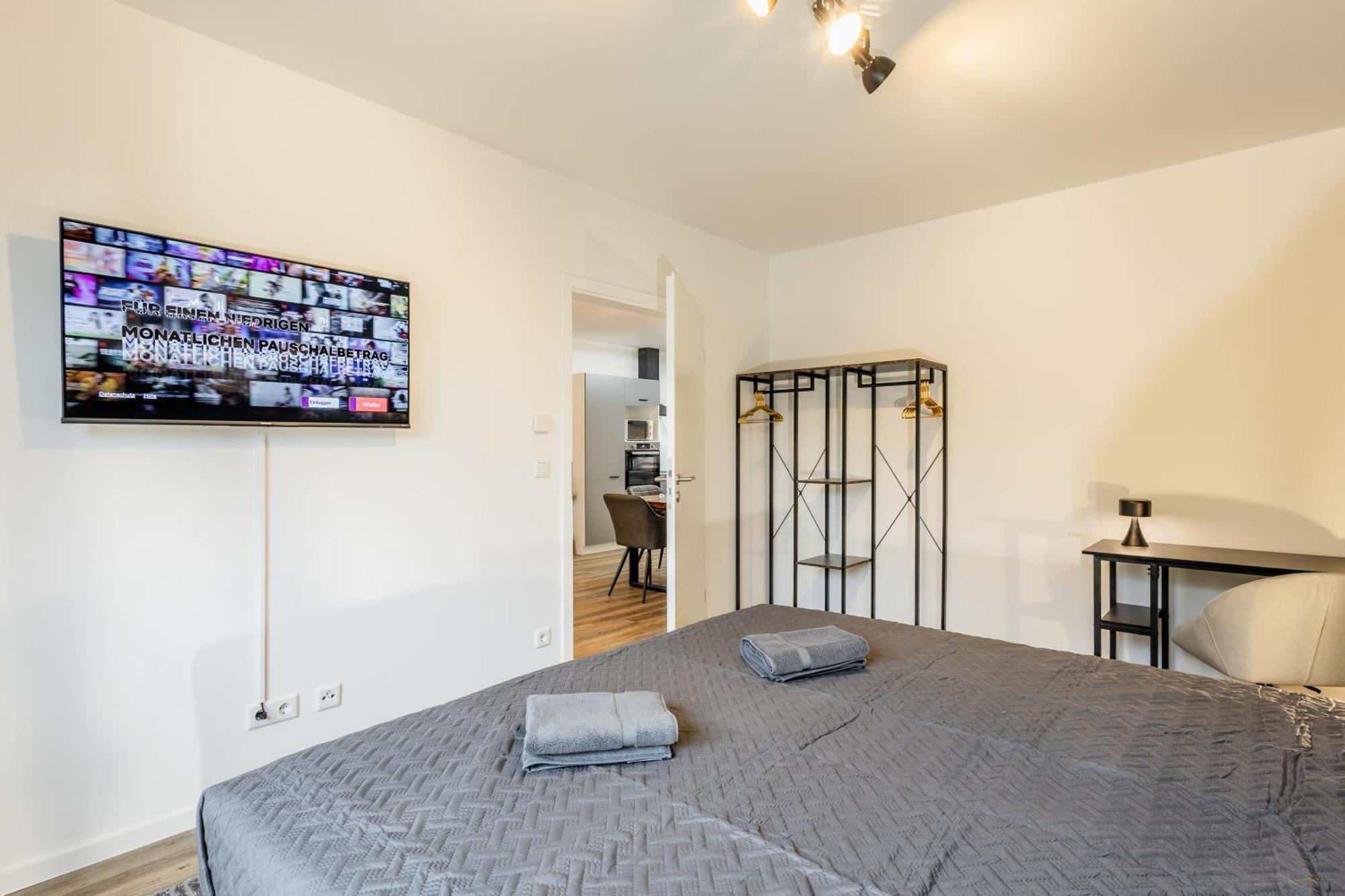 Premium Suite 02 I Smart-Tv I Terrasse I Wifi Hamm  Buitenkant foto