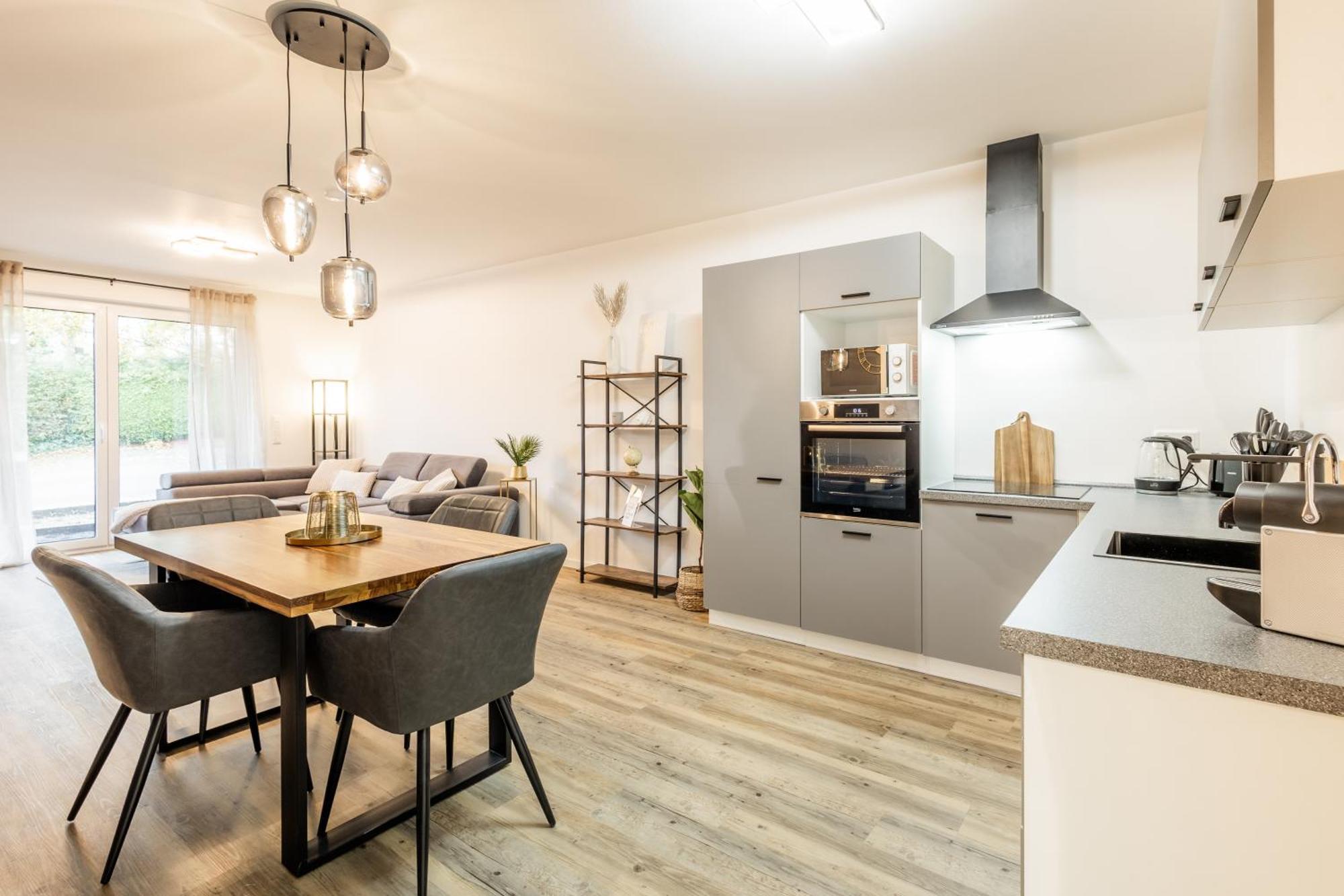 Premium Suite 02 I Smart-Tv I Terrasse I Wifi Hamm  Buitenkant foto